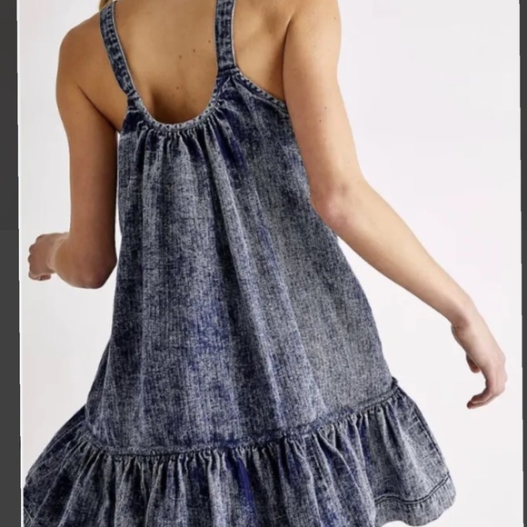 Free people convertible Denim Dress - Picture 2 of 2